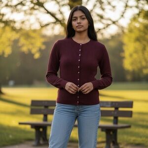 Zara textured knit sweater, EUC.  Size S